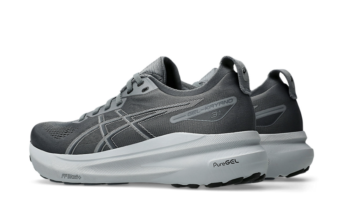 Gel-Kayano 31 Stability Running Shoes – Adaptive Cushion Road Running Trainers for Long-Distance Comfort